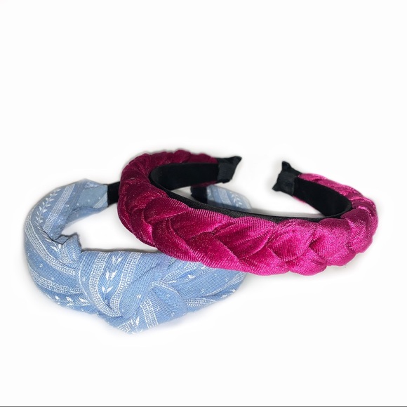 Magenta & Blue Headbands - Picture 4 of 4